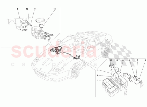Part Diagram for Ferrari 195927