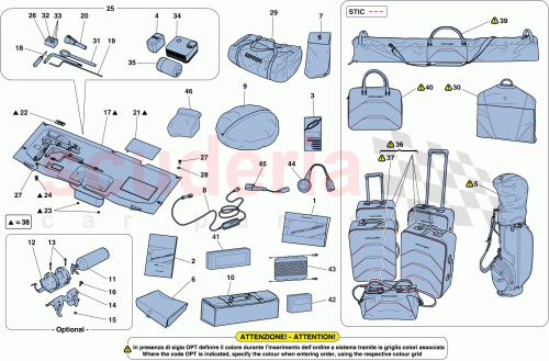 Part Diagram for Ferrari 88795200