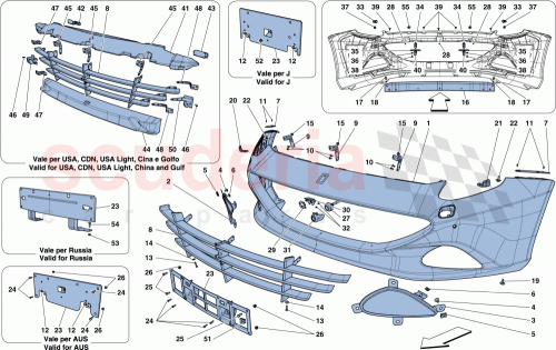 Part Diagram for Ferrari 86804110