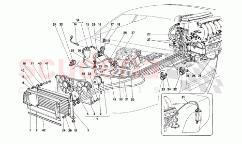 Part Diagram for Ferrari 149977
