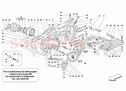 Part Diagram for Ferrari 138478