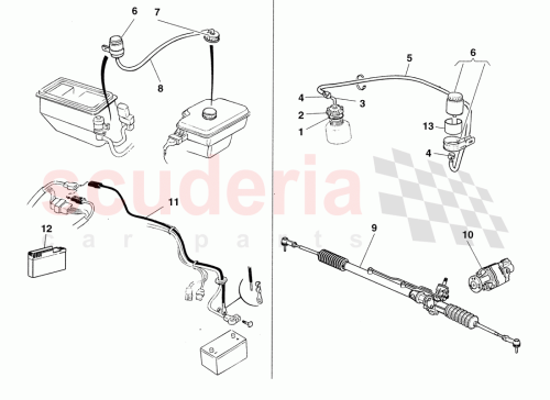 Part Diagram for Ferrari 155443