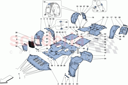 Part Diagram for Ferrari 87740300