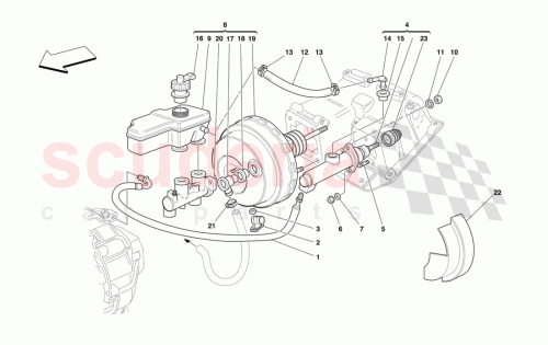 Part Diagram for Ferrari 171785