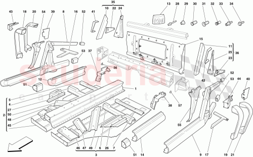 Part Diagram for Ferrari 208939