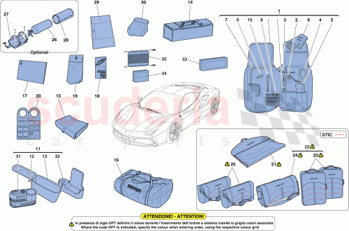 Part Diagram for Ferrari 87680400