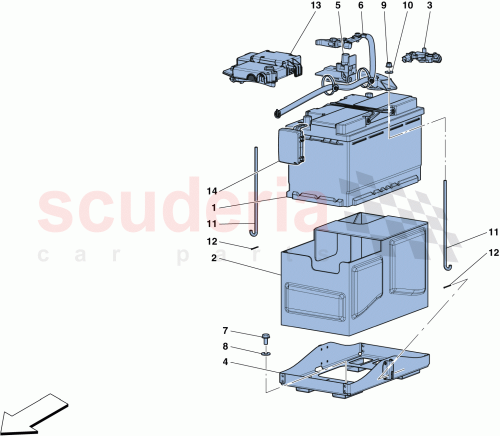 Part Diagram for Ferrari 798759