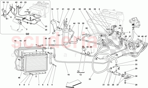 Part Diagram for Ferrari 11193274