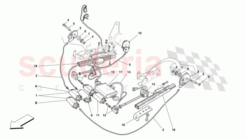 Part Diagram for Ferrari 64694800