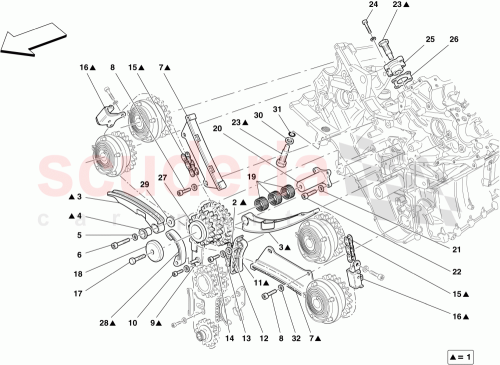 Part Diagram for Ferrari 230652