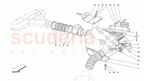 Part Diagram for Ferrari 161434