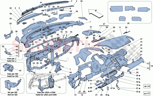 Part Diagram for Ferrari 83139000