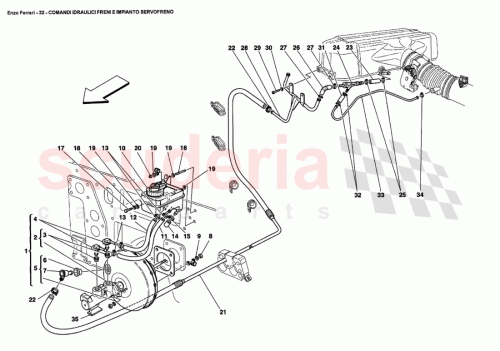 Part Diagram for Ferrari 191007