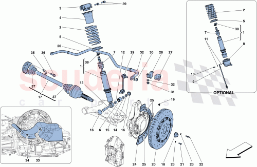 Part Diagram for Ferrari 260408