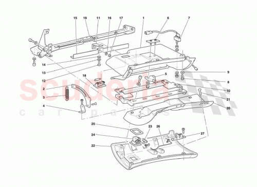Part Diagram for Ferrari 64926500