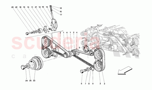 Part Diagram for Ferrari 147897