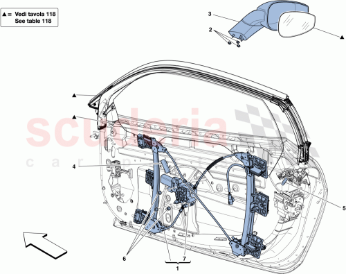 Part Diagram for Ferrari 83092710
