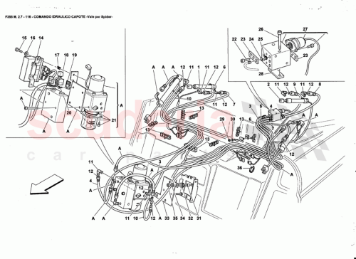 Part Diagram for Ferrari 168857