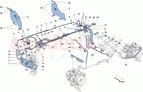 Part Diagram for Ferrari 316651