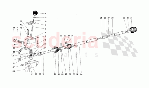Part Diagram for Ferrari 133038