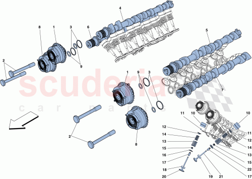 Part Diagram for Ferrari 303526