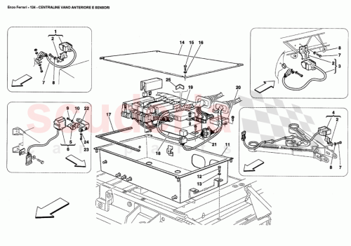 Part Diagram for Ferrari 62984400