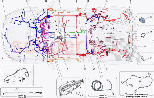 Part Diagram for Ferrari 301916