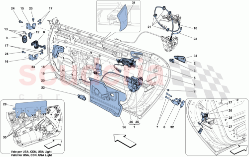 Part Diagram for Ferrari 83679700