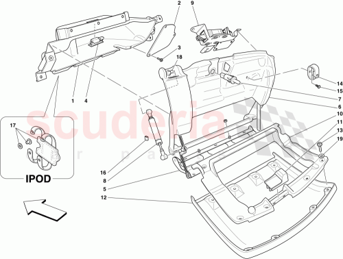 Part Diagram for Ferrari 68354600