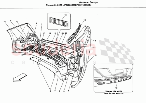 Part Diagram for Ferrari 84725910
