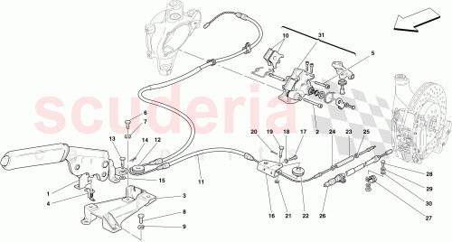 Part Diagram for Ferrari 176245