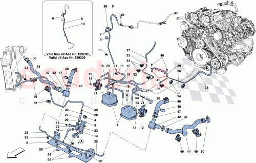 Part Diagram for Ferrari 198259