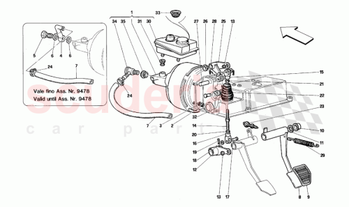 Part Diagram for Ferrari 106950