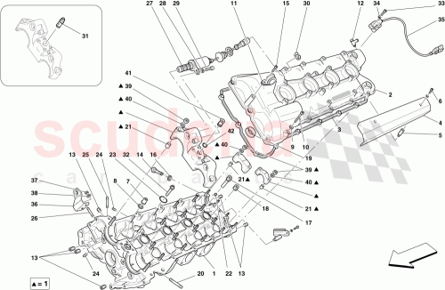 Part Diagram for Ferrari 206797