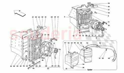 Part Diagram for Ferrari 155062