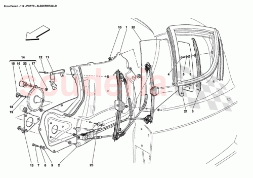 Part Diagram for Ferrari 67057000