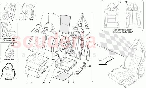 Part Diagram for Ferrari 69778600