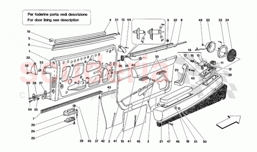 Part Diagram for Ferrari 63410400