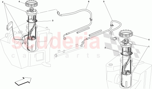 Part Diagram for Ferrari 239820