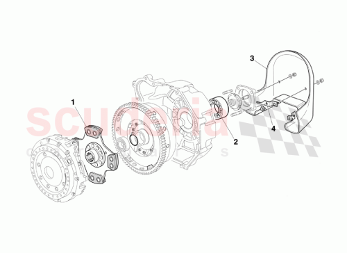 Part Diagram for Ferrari 168117