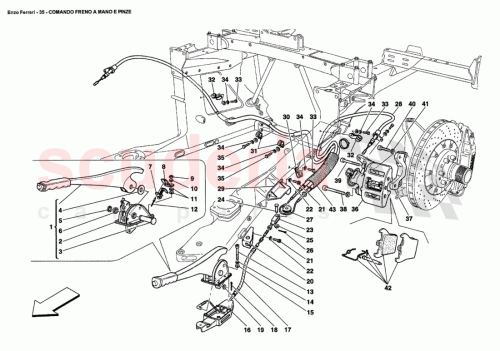 Part Diagram for Ferrari 67354000