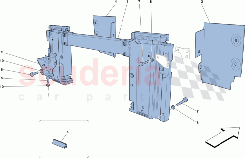 Part Diagram for Ferrari 86563300