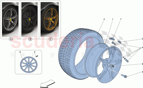 Part Diagram for Ferrari 300469