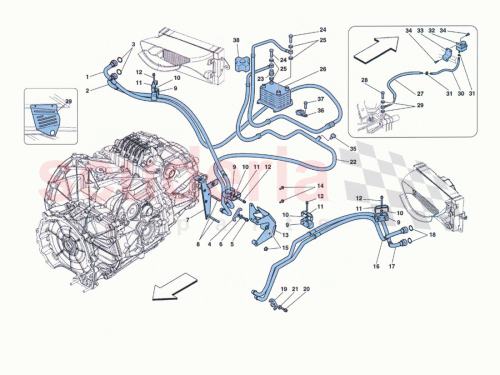 Part Diagram for Ferrari 275172