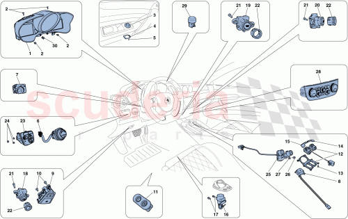 Part Diagram for Ferrari 268002