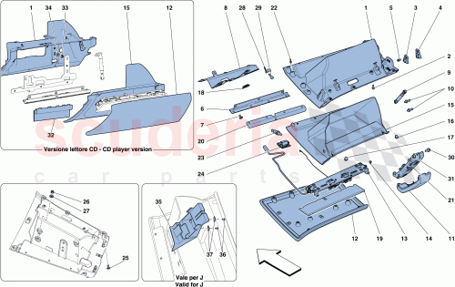 Part Diagram for Ferrari 83449900