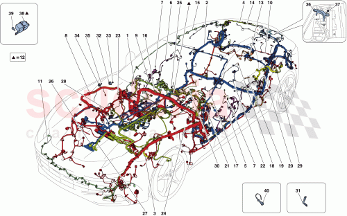 Part Diagram for Ferrari 292807