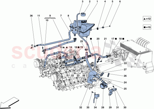 Part Diagram for Ferrari 291349