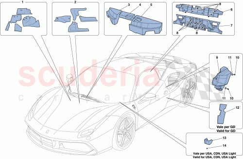 Part Diagram for Ferrari 86567600
