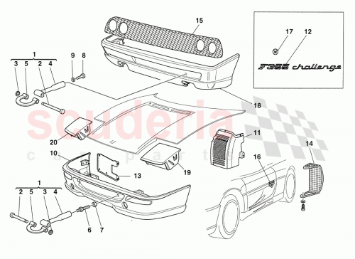 Part Diagram for Ferrari 65357900